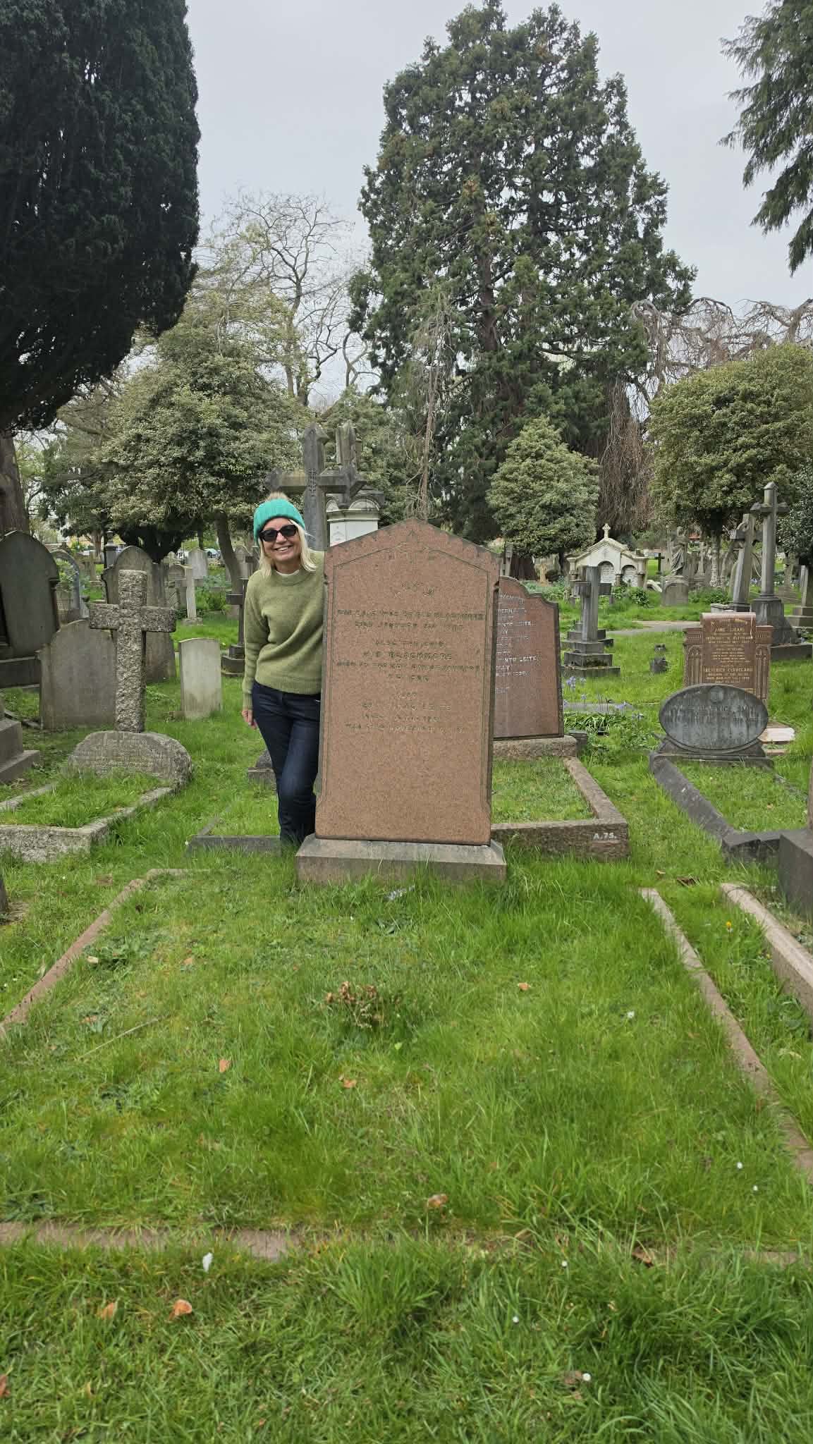 R. D. Blackmore’s Grave at Shacklegate Cemetery, Teddington